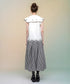 Butterfly Embroidery Collar Blouse